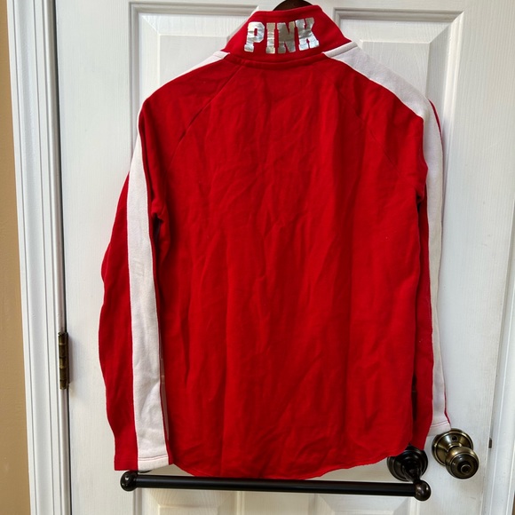 Pink Rutgers quarter zip - Picture 2 of 2